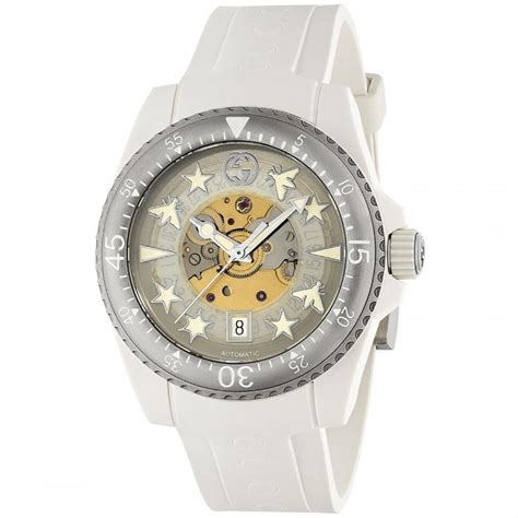 gucci dive white dial|Gucci dive watch 40mm.